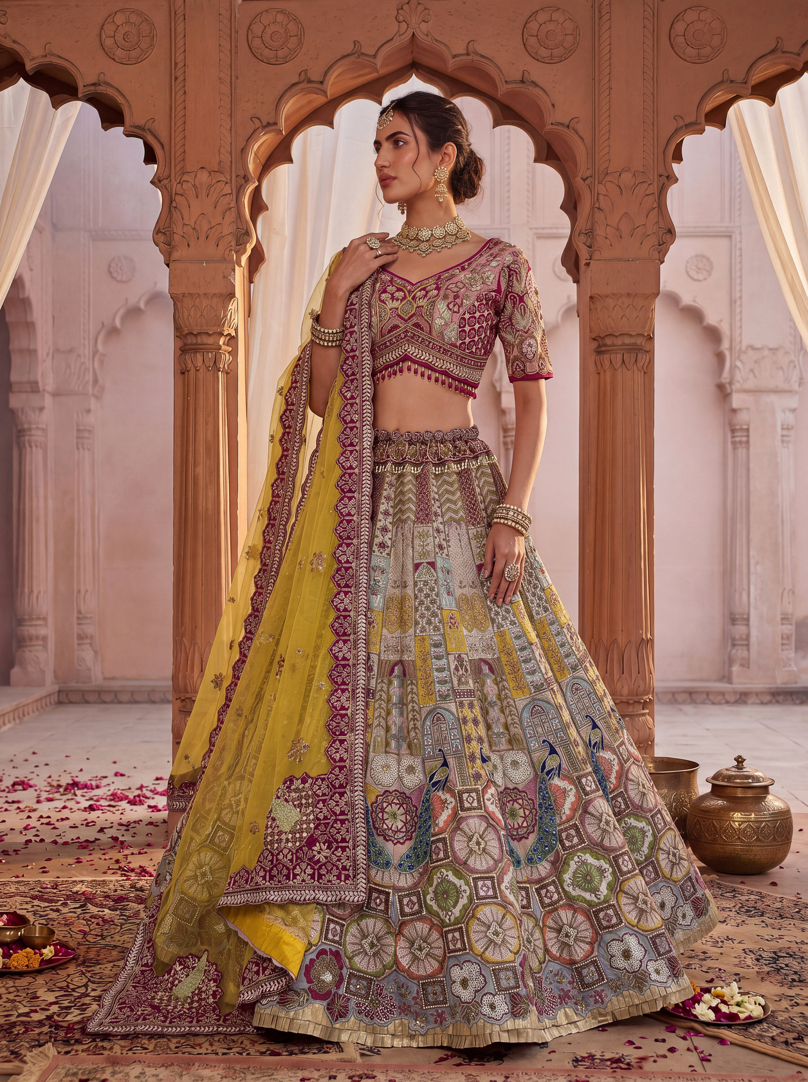 The Mayura Lehenga Choli